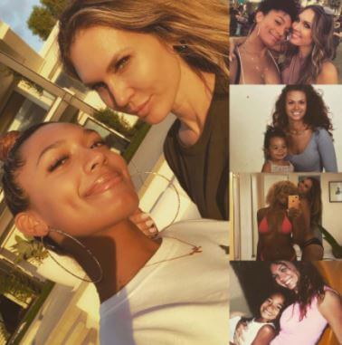 Jessica Ditzel with her daughter Kayja Rose.